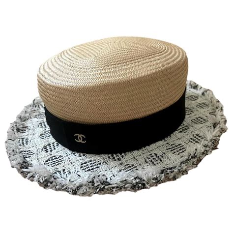 chapeau de paille chanel|chanel boutique.